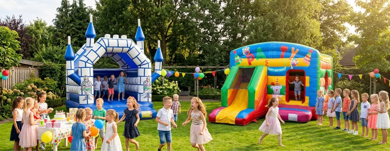 Verjaardag organiseren met Springkussenverhuur Maastricht