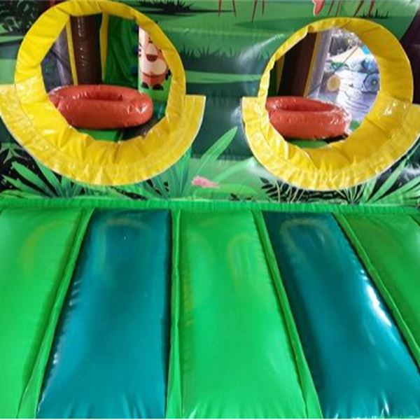 Stormbaan Jungle met glijbaan 10m Stormbaan Jungle met glijbaan 10m